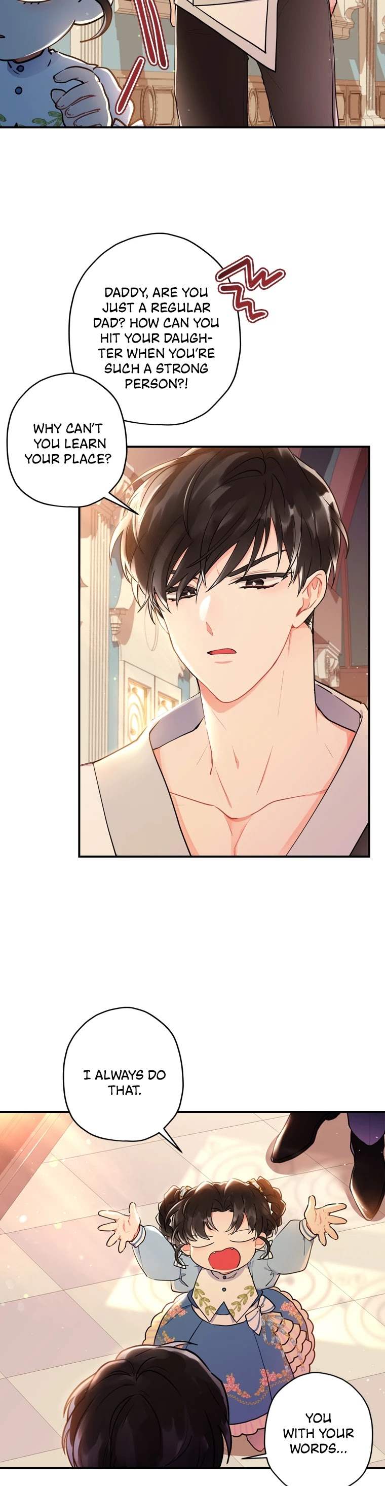 Read The Male Lead's Little Lion Daughter Manga Online