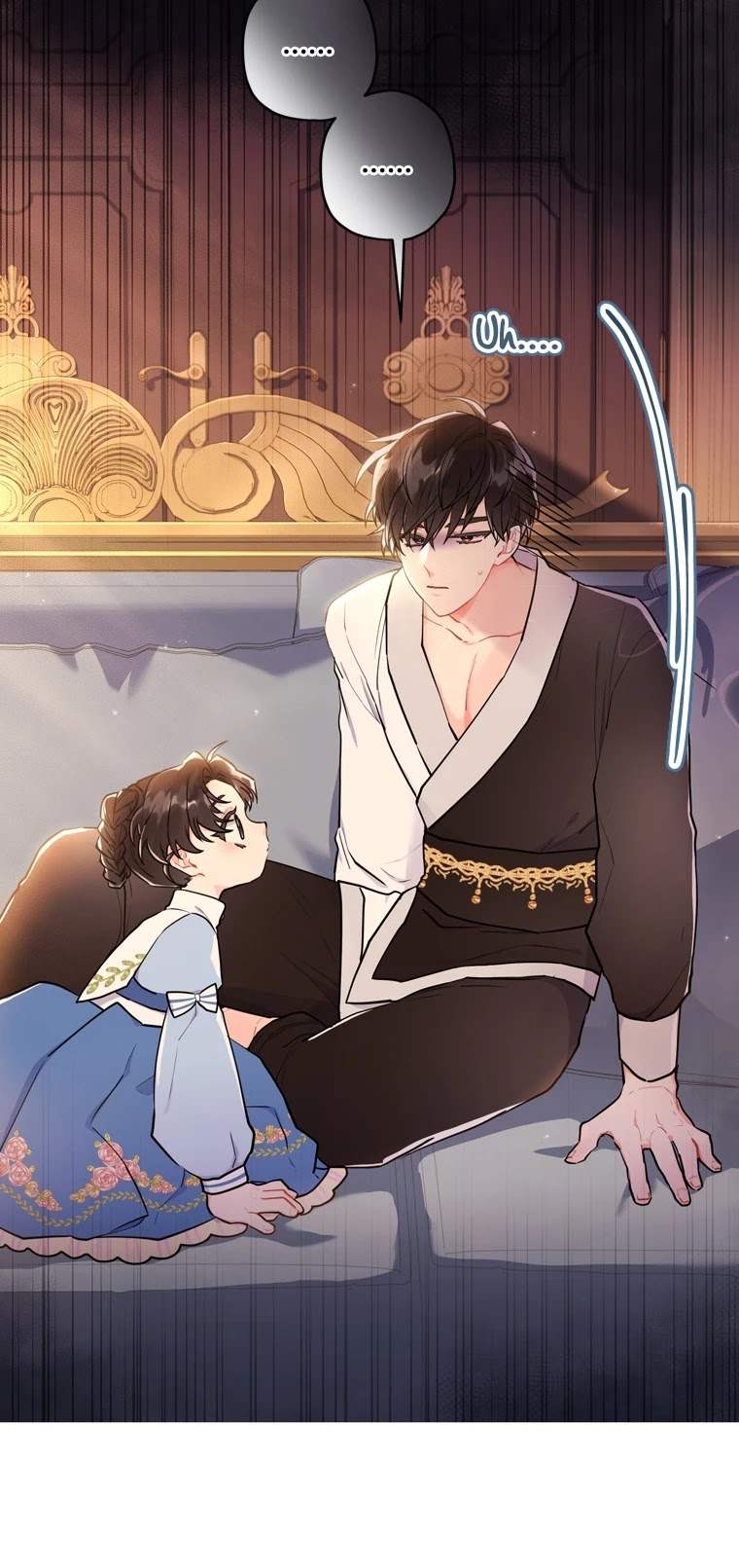 Read The Male Lead's Little Lion Daughter Manga Online