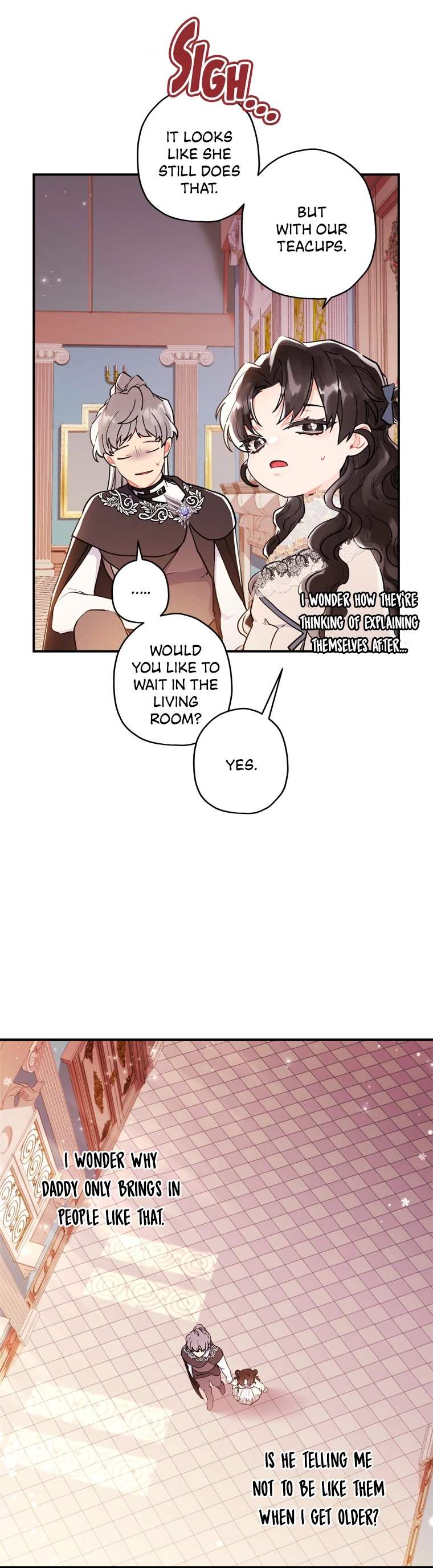 Read The Male Lead's Little Lion Daughter Manga Online