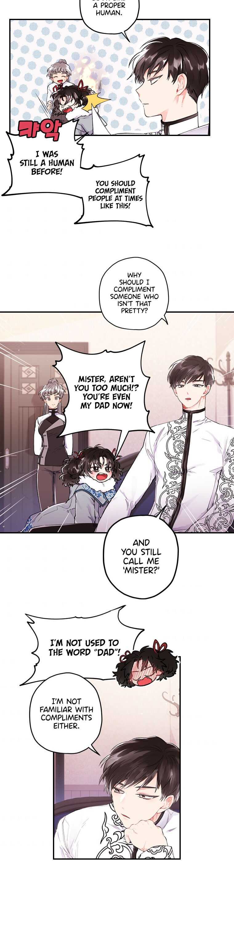 Read The Male Lead's Little Lion Daughter Manga Online