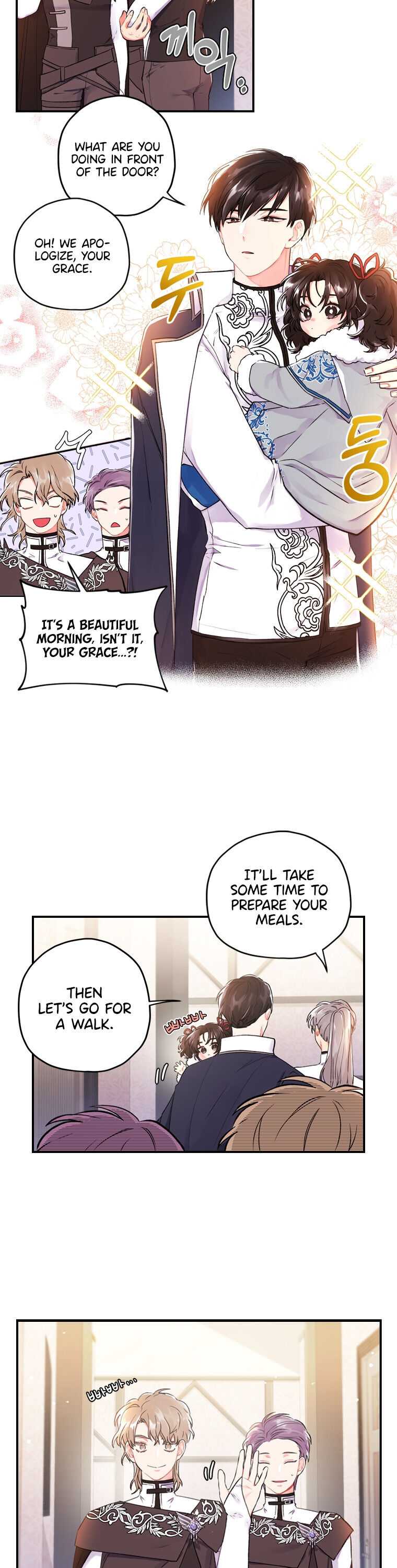 Read The Male Lead's Little Lion Daughter Manga Online