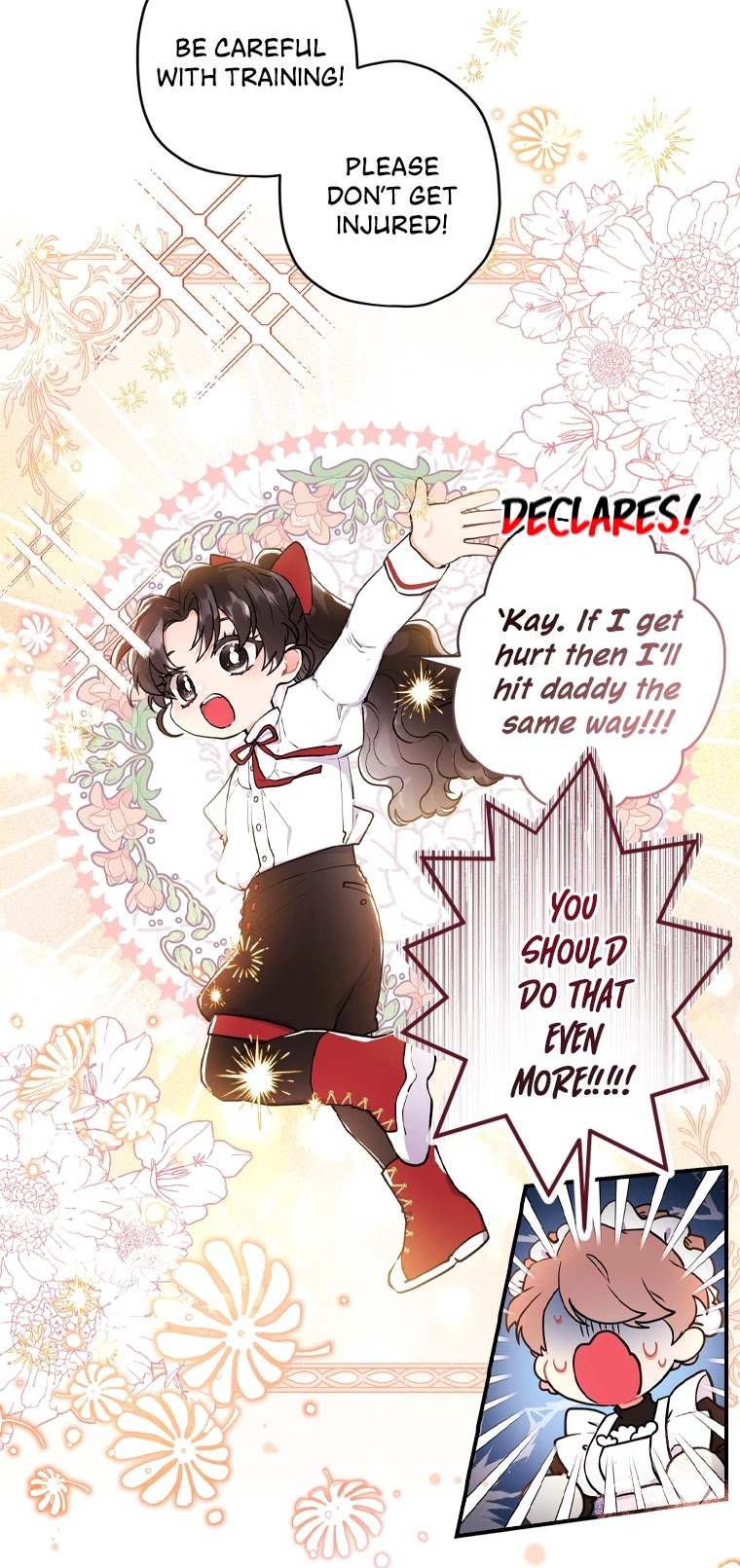 Read The Male Lead's Little Lion Daughter Manga Online