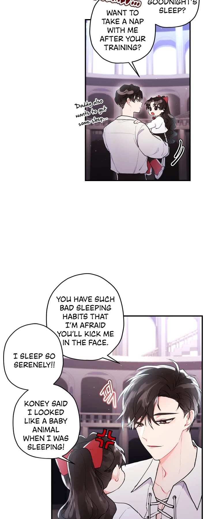 Read The Male Lead's Little Lion Daughter Manga Online