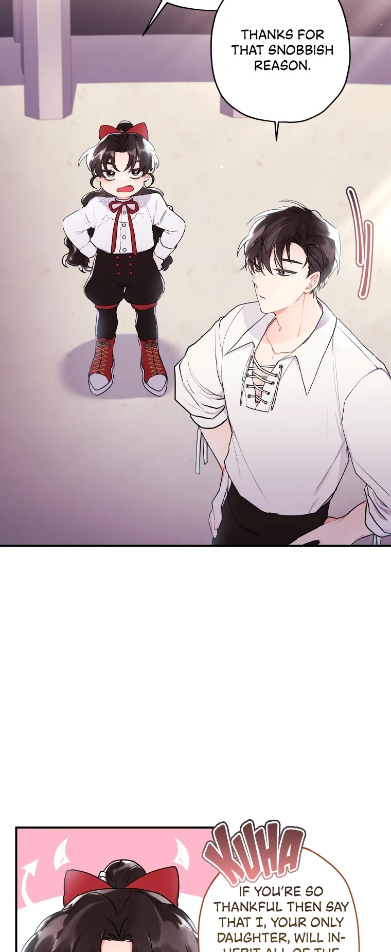 Read The Male Lead's Little Lion Daughter Manga Online