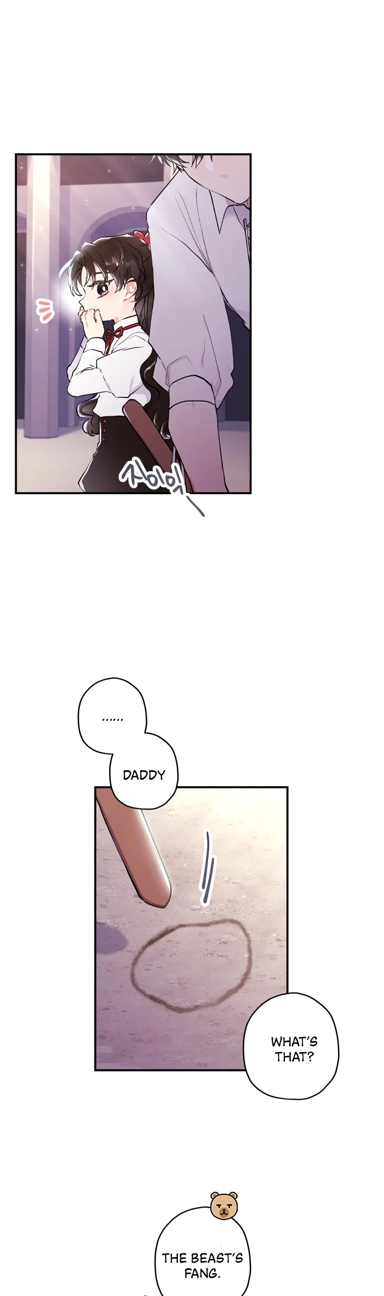 Read The Male Lead's Little Lion Daughter Manga Online