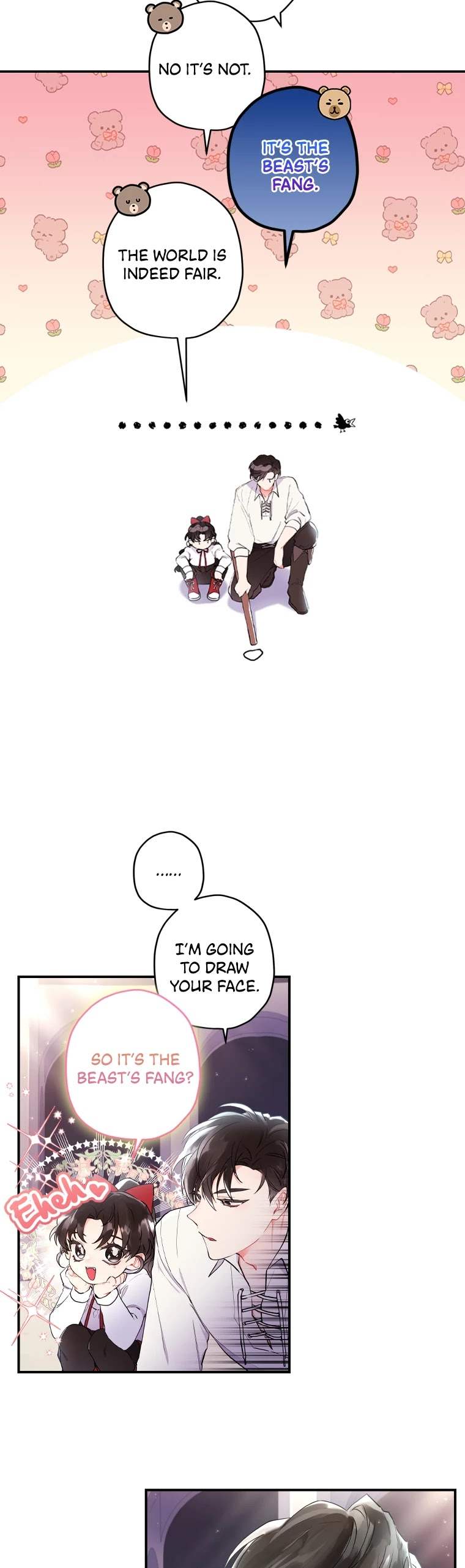 Read The Male Lead's Little Lion Daughter Manga Online