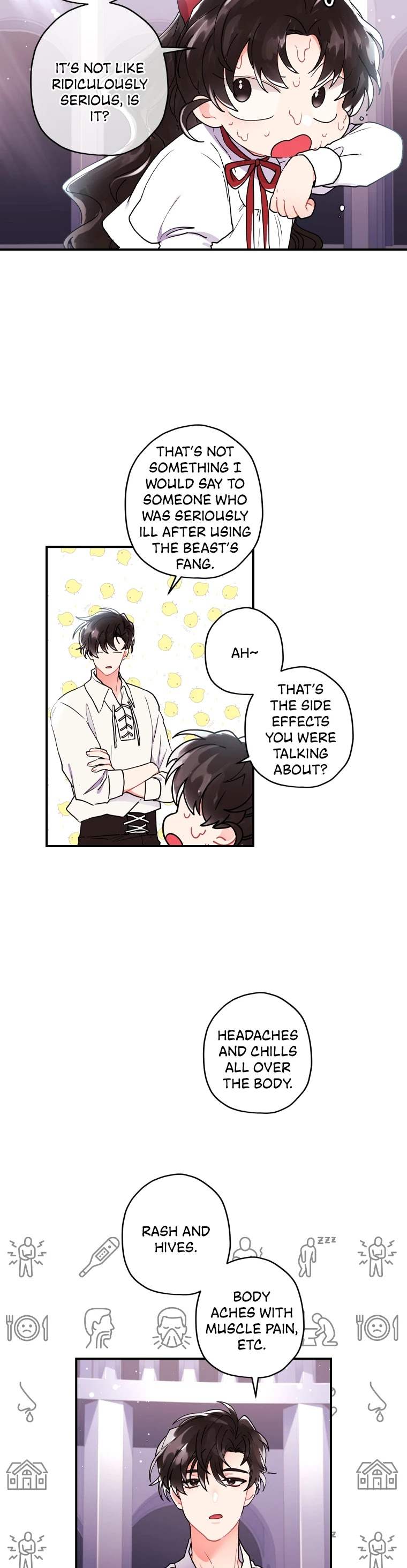 Read The Male Lead's Little Lion Daughter Manga Online