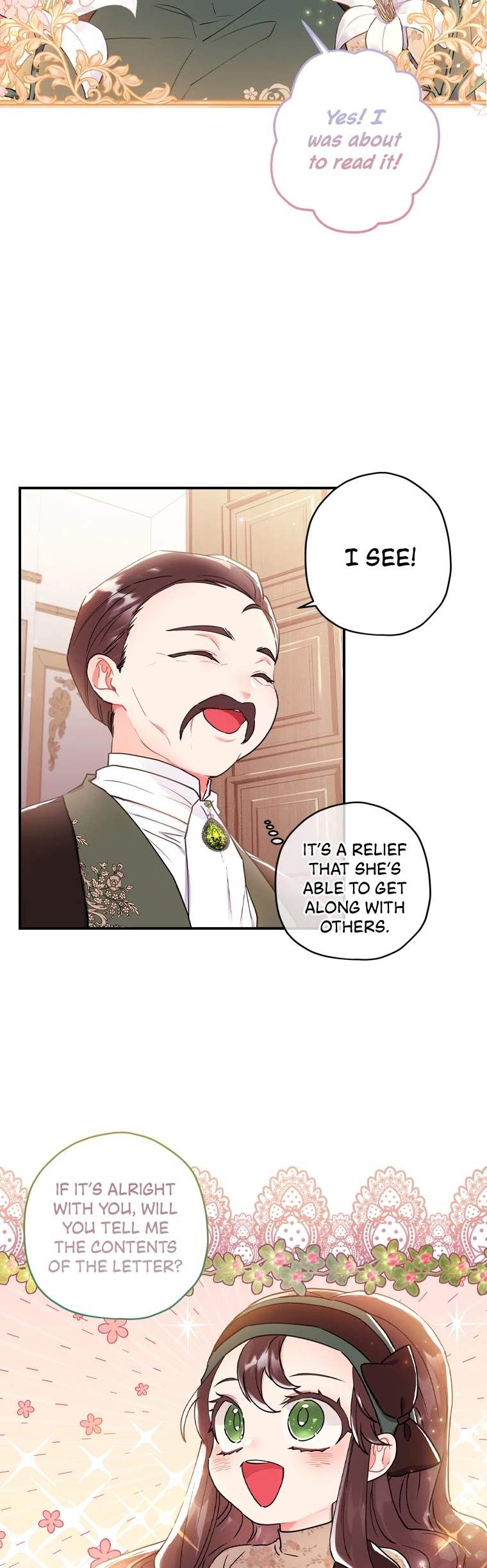 Read The Male Lead's Little Lion Daughter Manga Online