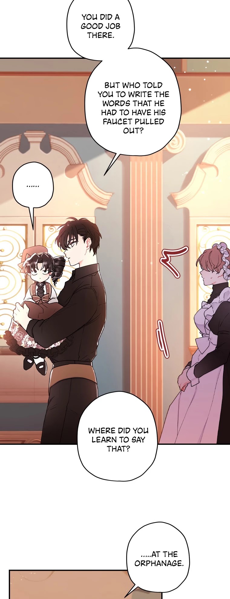 Read The Male Lead's Little Lion Daughter Manga Online