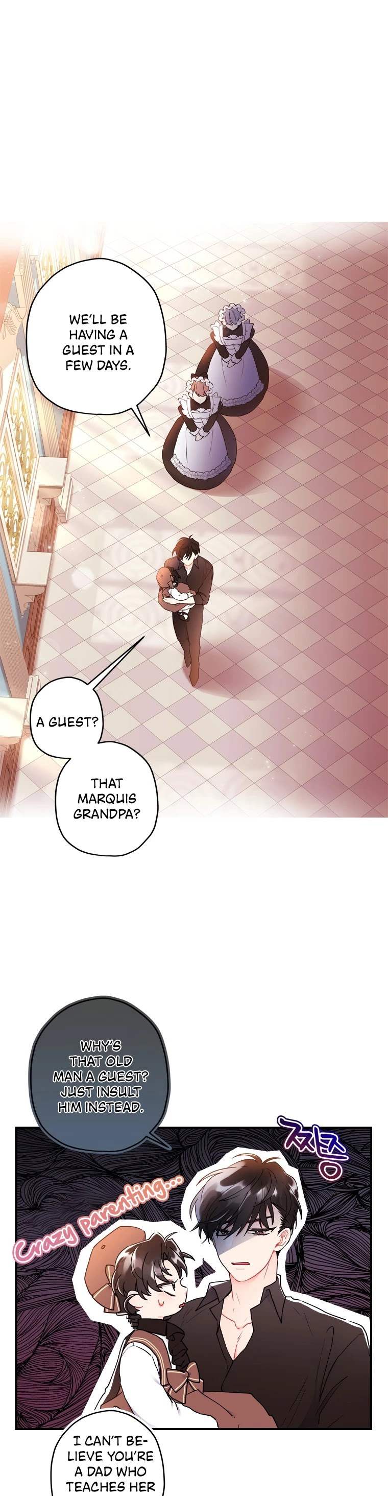 Read The Male Lead's Little Lion Daughter Manga Online
