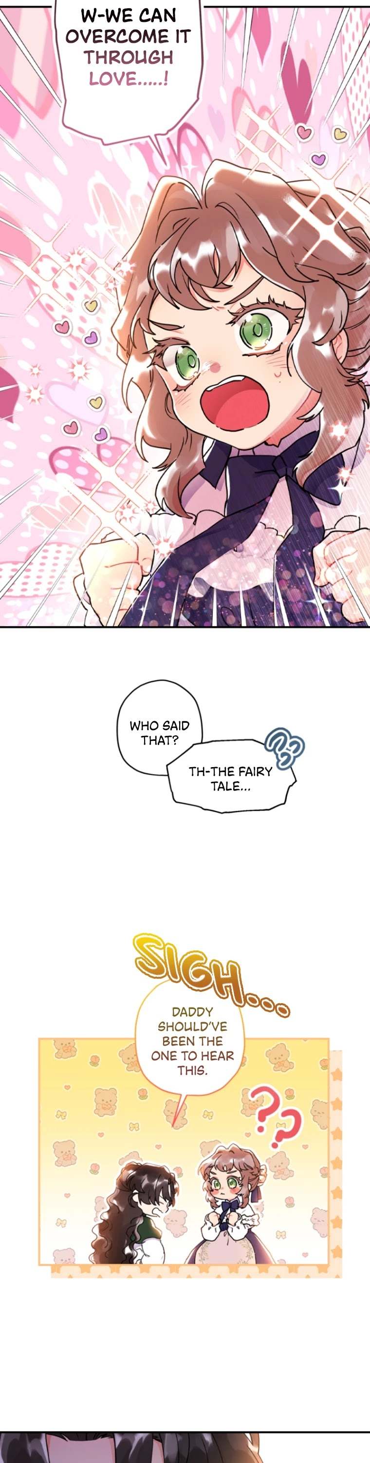 Read The Male Lead's Little Lion Daughter Manga Online