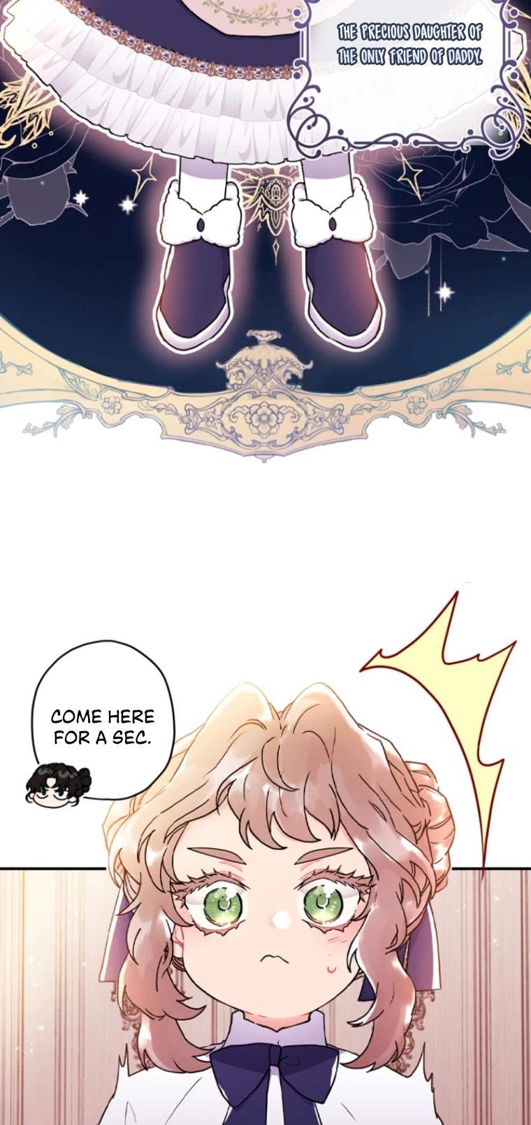 Read The Male Lead's Little Lion Daughter Manga Online