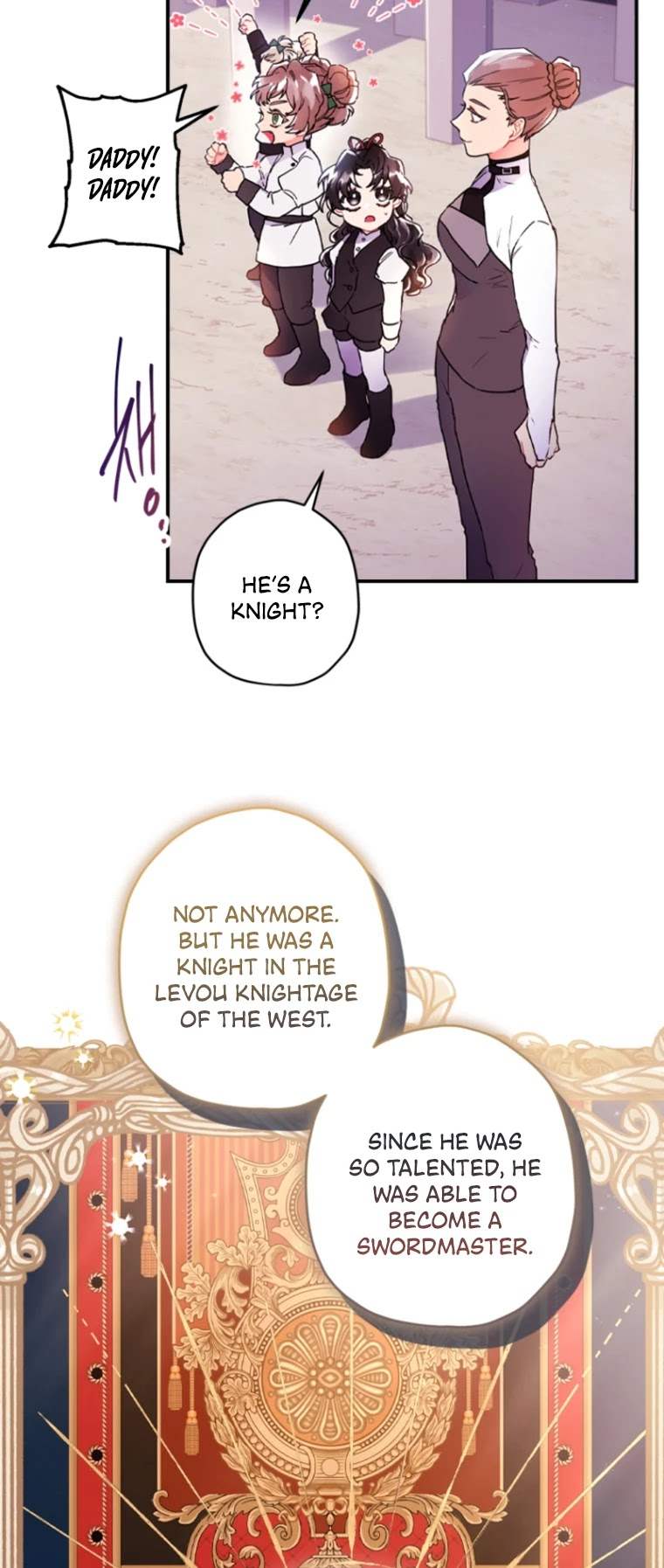 Read The Male Lead's Little Lion Daughter Manga Online