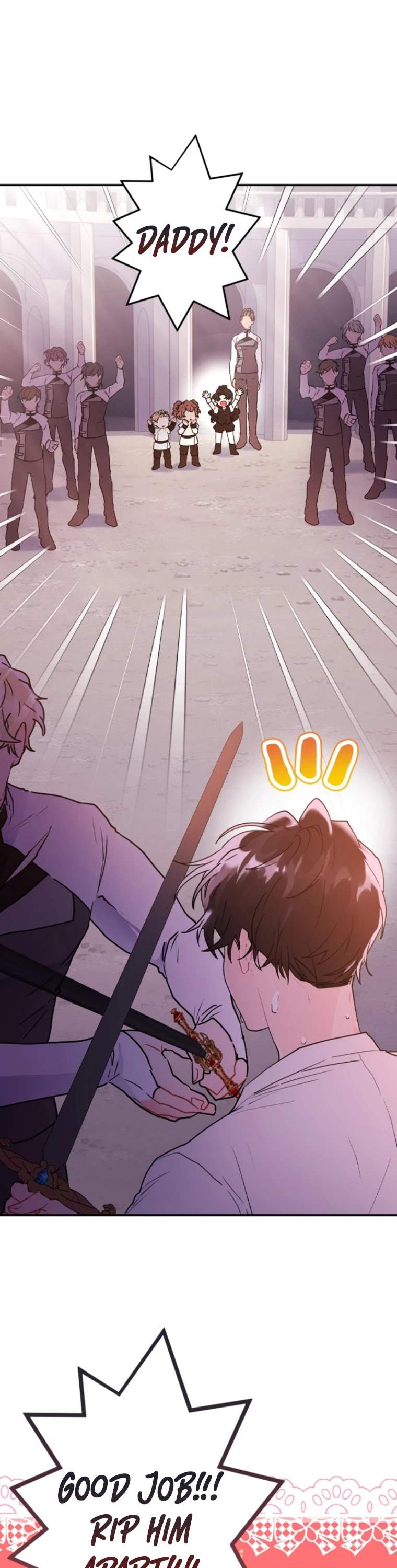 Read The Male Lead's Little Lion Daughter Manga Online