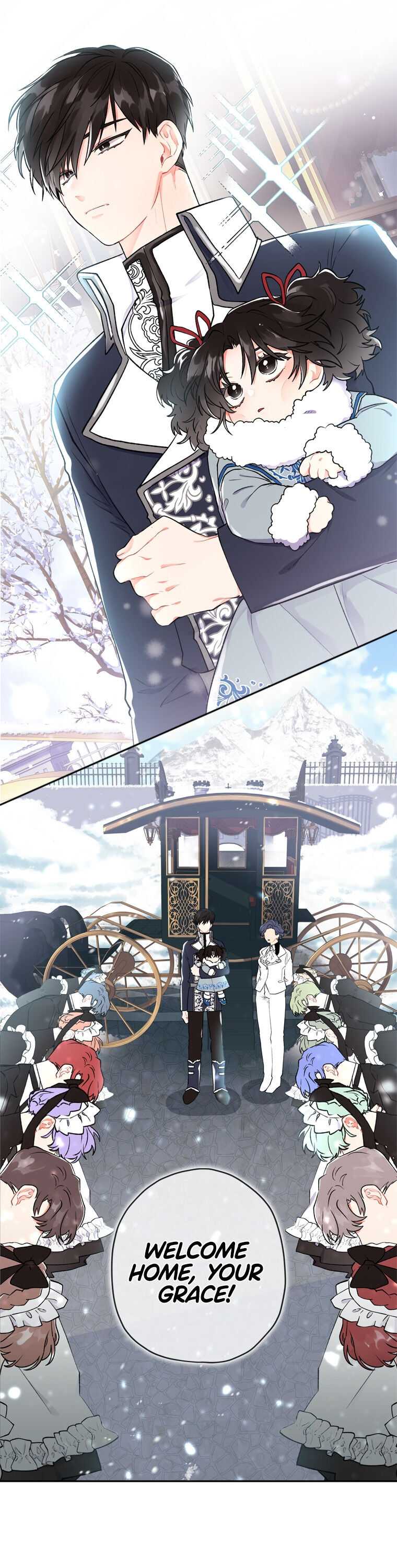 Read The Male Lead's Little Lion Daughter Manga Online