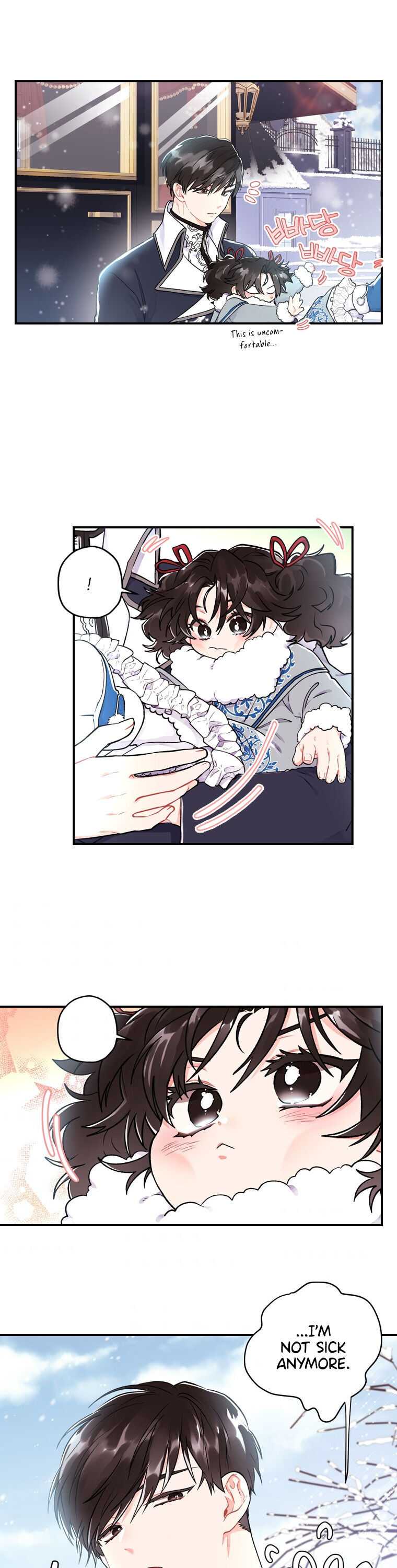 Read The Male Lead's Little Lion Daughter Manga Online