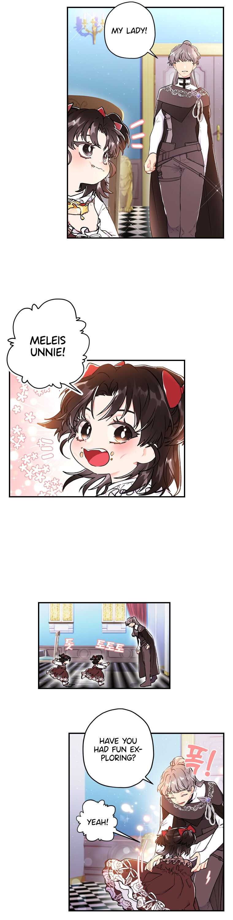 Read The Male Lead's Little Lion Daughter Manga Online