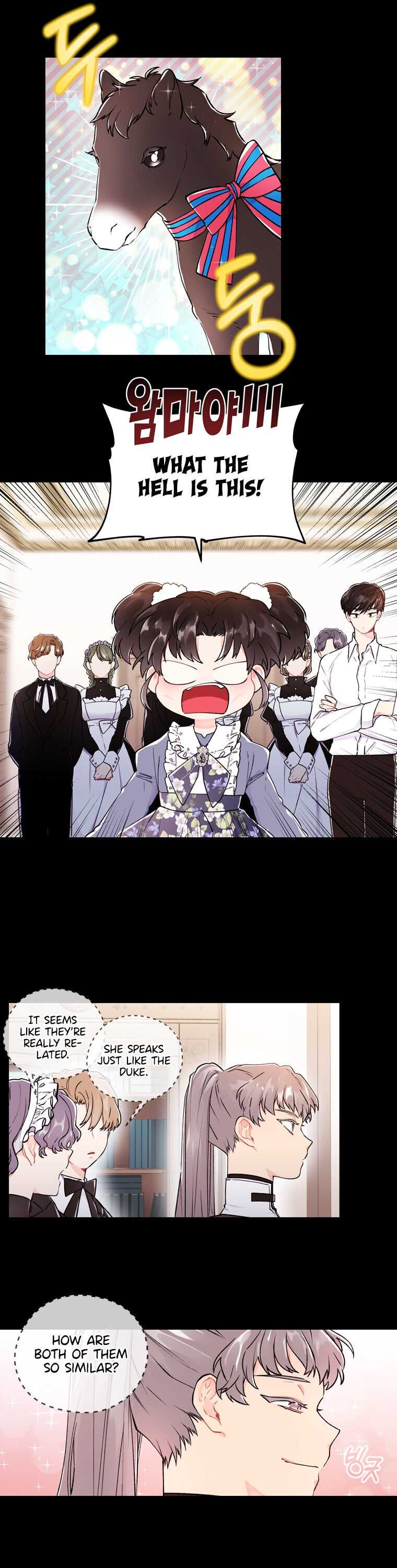 Read The Male Lead's Little Lion Daughter Manga Online