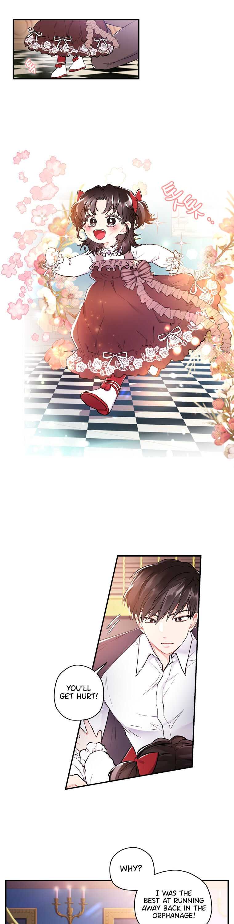 Read The Male Lead's Little Lion Daughter Manga Online