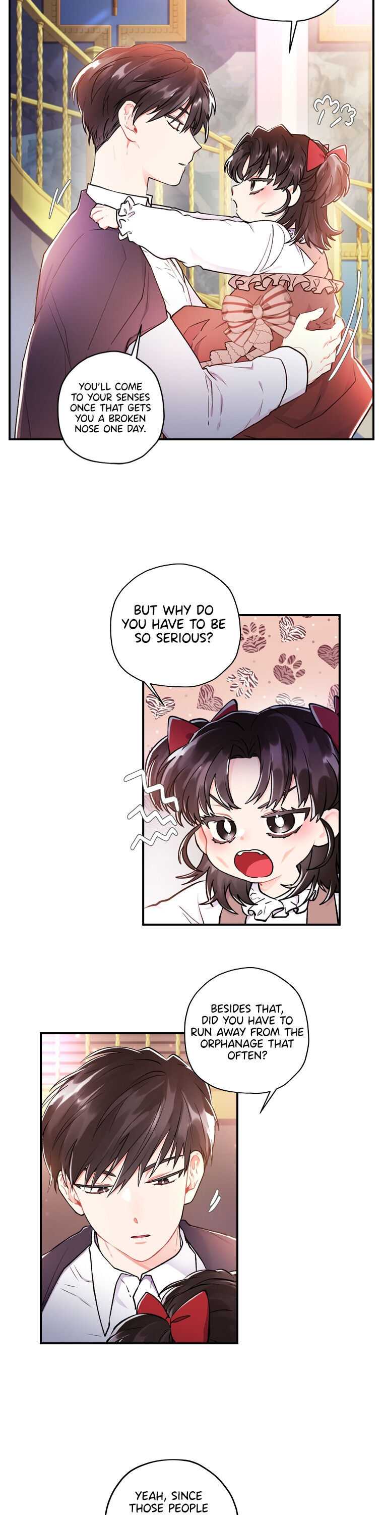 Read The Male Lead's Little Lion Daughter Manga Online