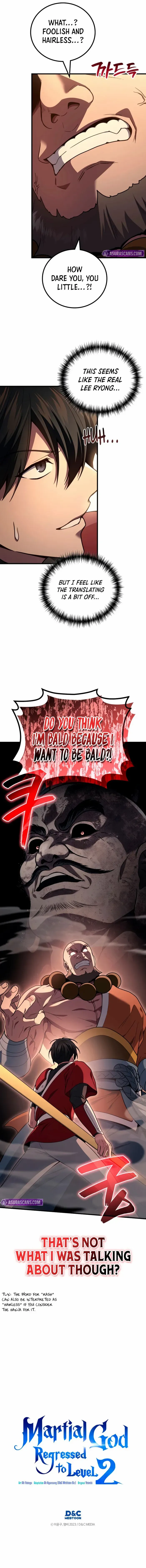 Read The Martial God who Regressed Back to Level 2 Manga Online