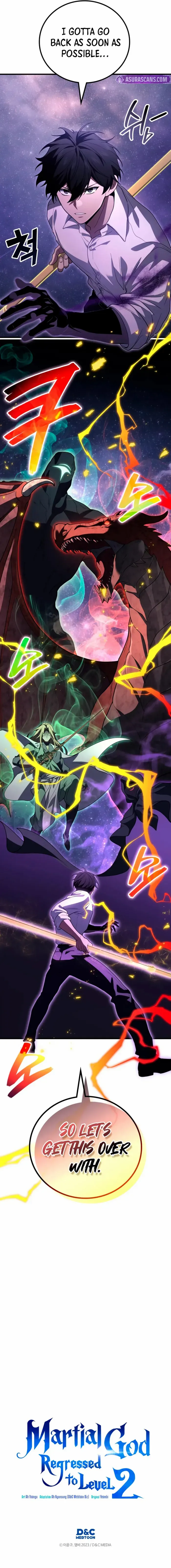 Read The Martial God who Regressed Back to Level 2 Manga Online