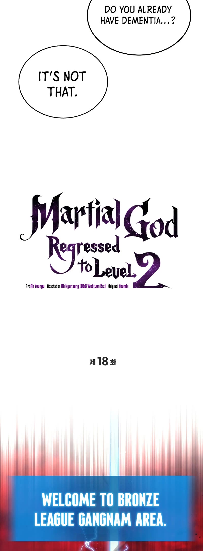 Read The Martial God who Regressed Back to Level 2 Manga Online