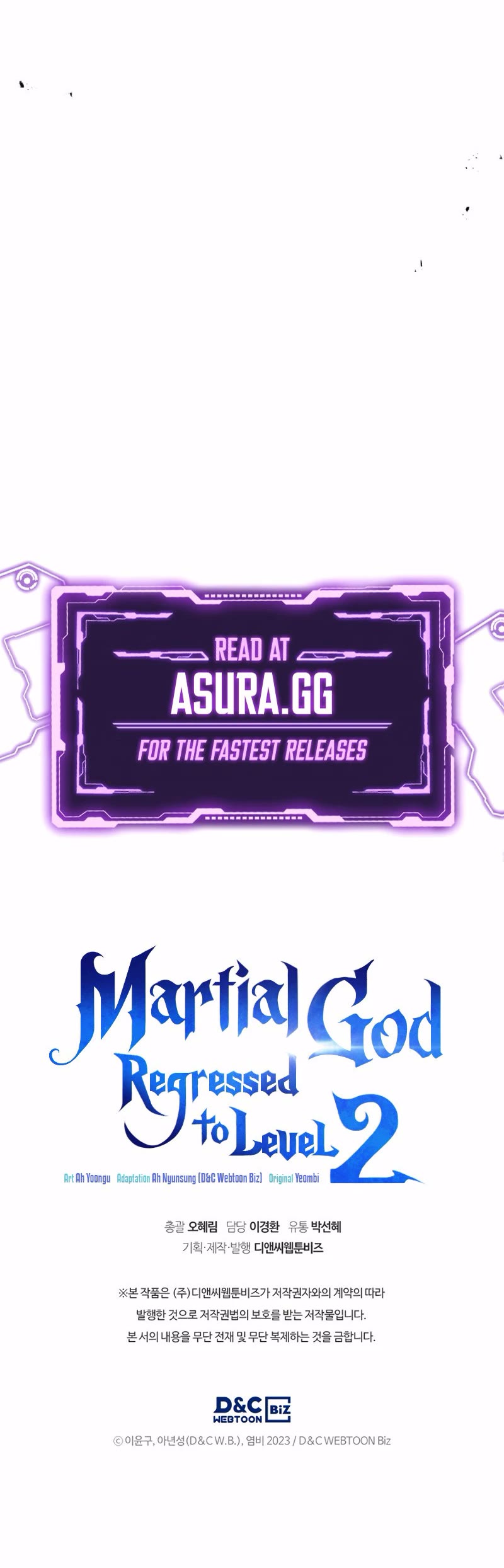 Read The Martial God who Regressed Back to Level 2 Manga Online