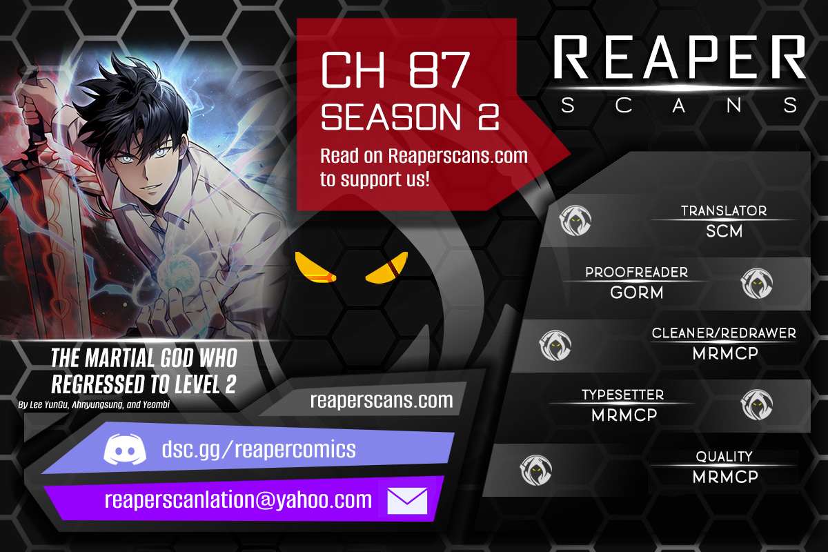 Read The Martial God who Regressed Back to Level 2 Manga Online