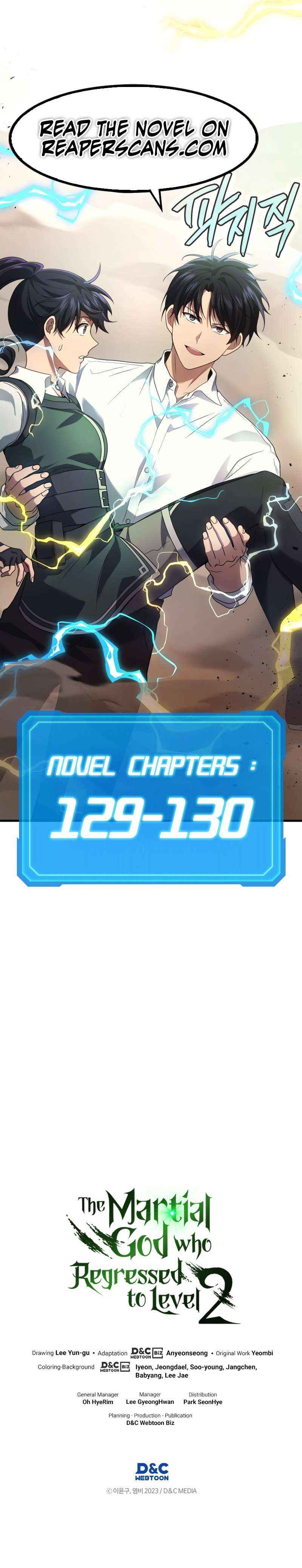 Read The Martial God who Regressed Back to Level 2 Manga Online