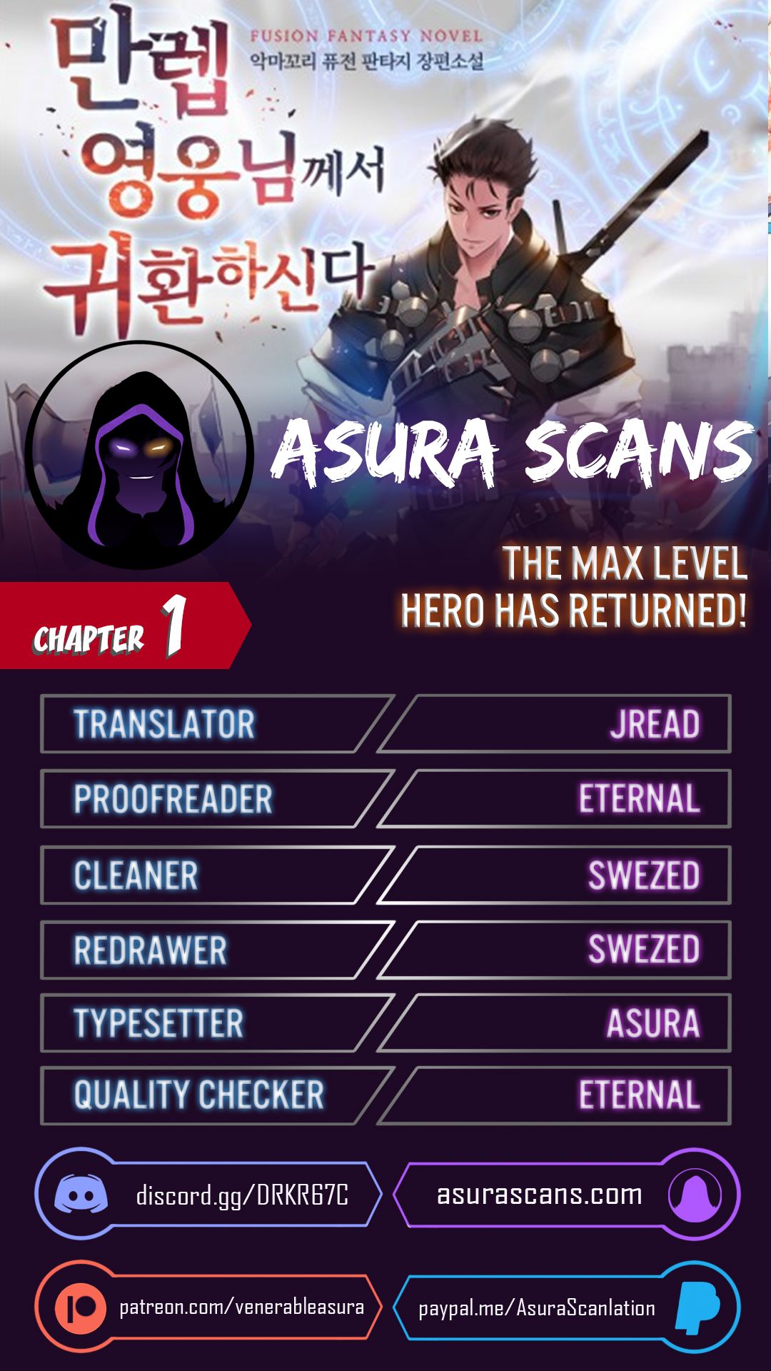 Read The Max Level Hero Has Returned! Manga Online