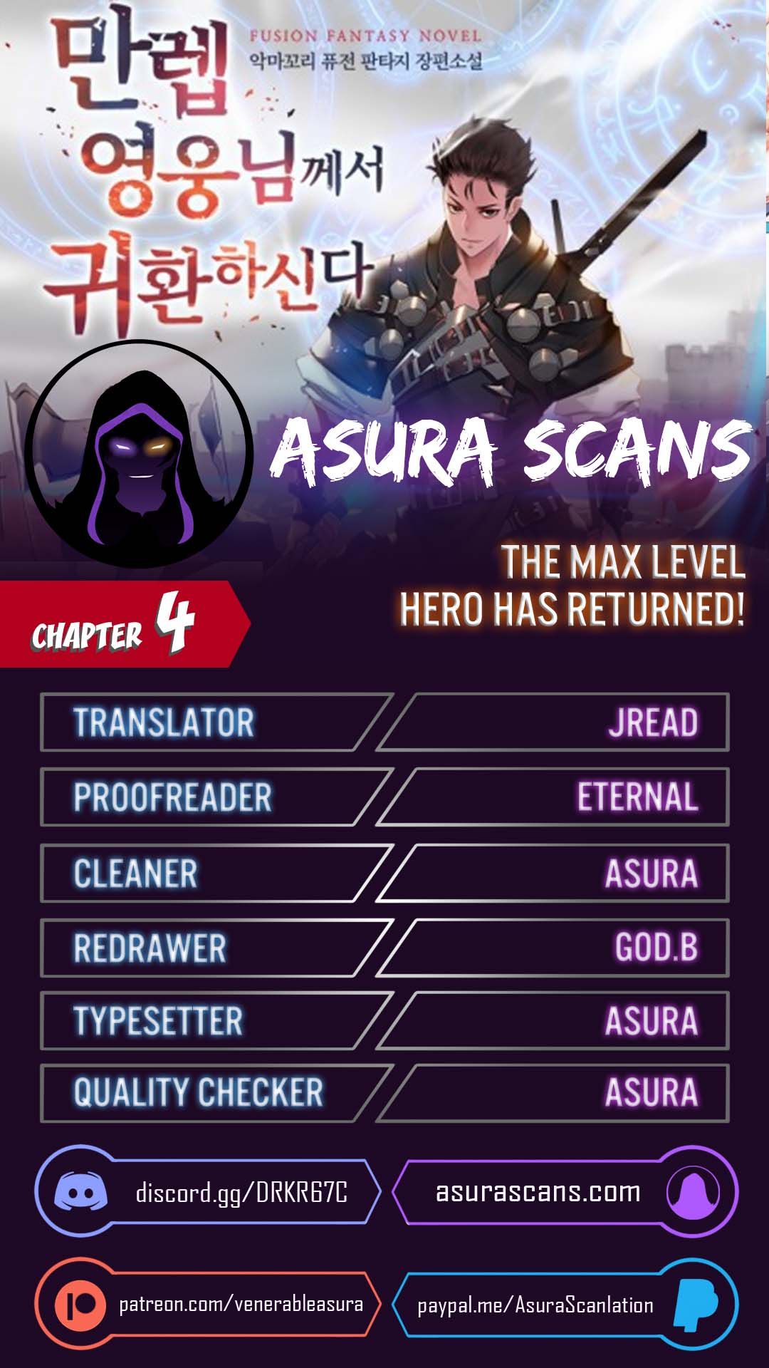 Read The Max Level Hero Has Returned! Manga Online