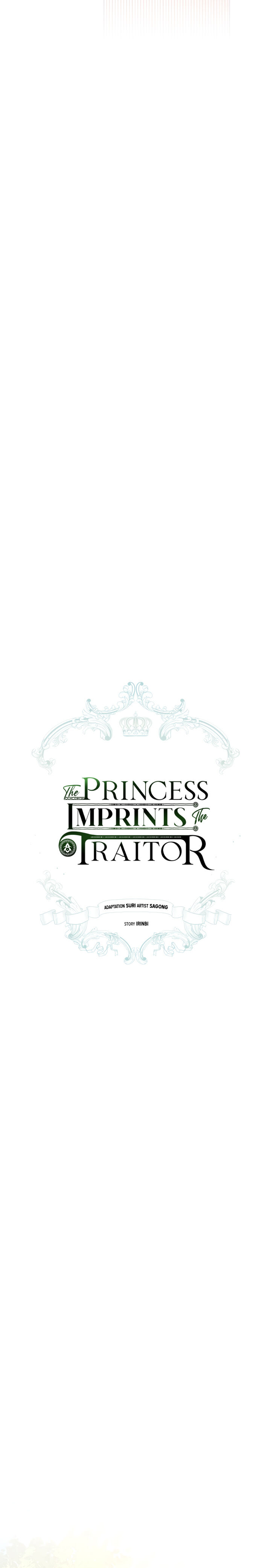 Read The Princess Imprints A Traitor Manga Online