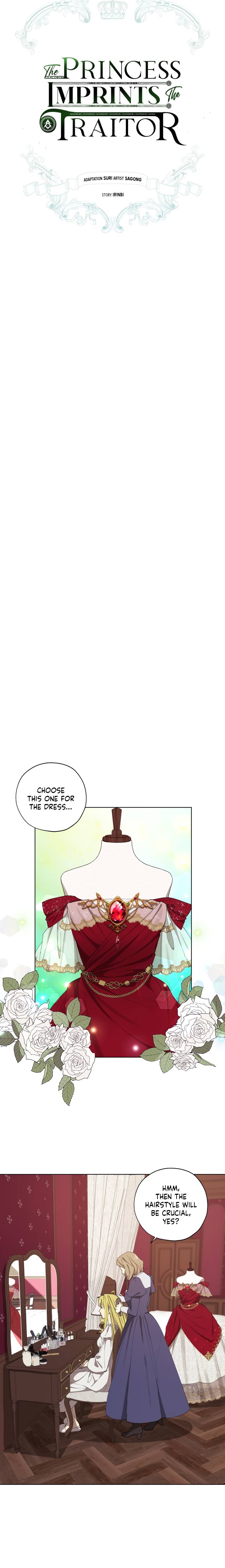 Read The Princess Imprints A Traitor Manga Online