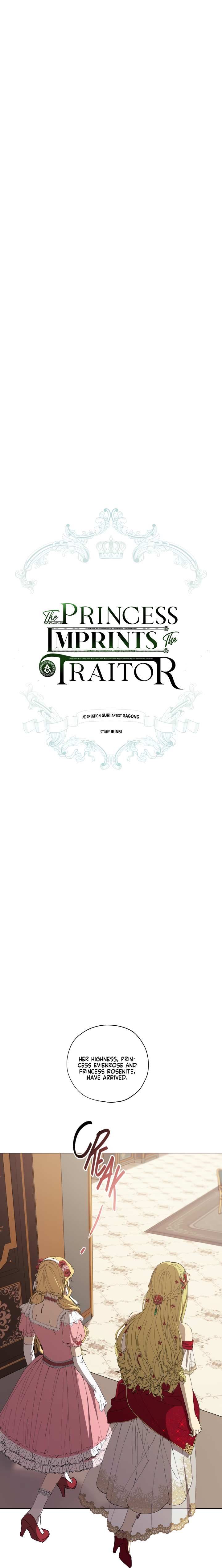 Read The Princess Imprints A Traitor Manga Online