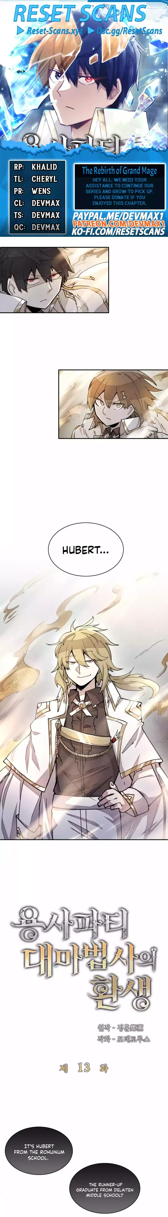 Read The Rebirth of the Hero’s Party’s Archmage Manga Online