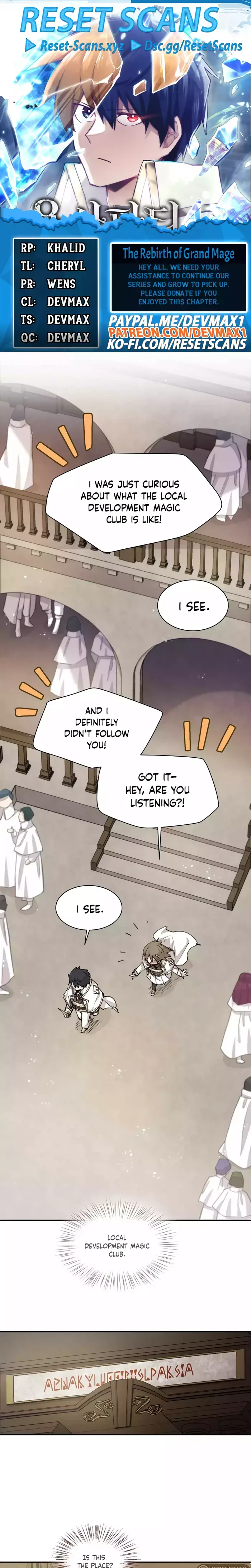 Read The Rebirth of the Hero’s Party’s Archmage Manga Online