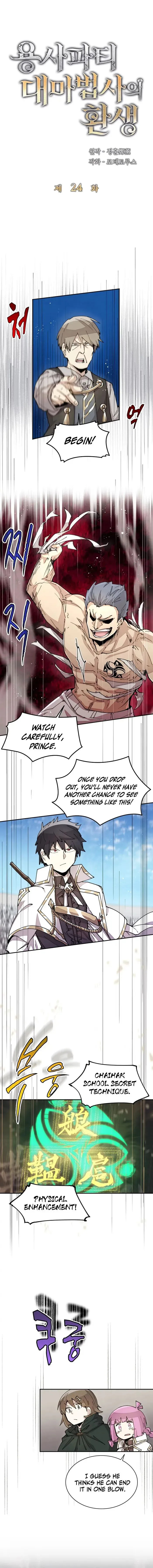 Read The Rebirth of the Hero’s Party’s Archmage Manga Online