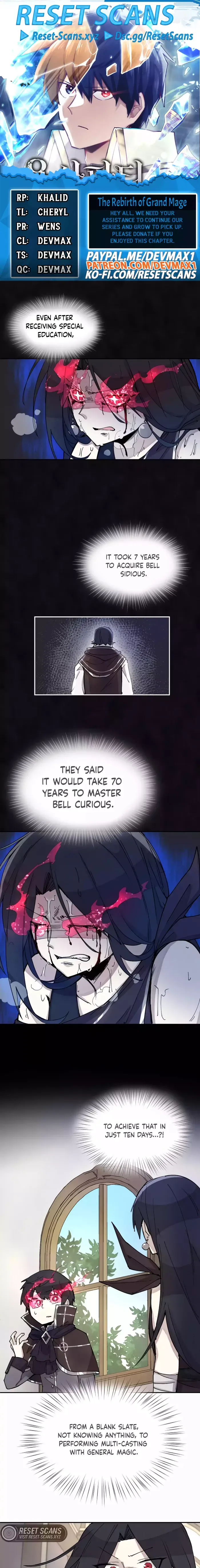 Read The Rebirth of the Hero’s Party’s Archmage Manga Online