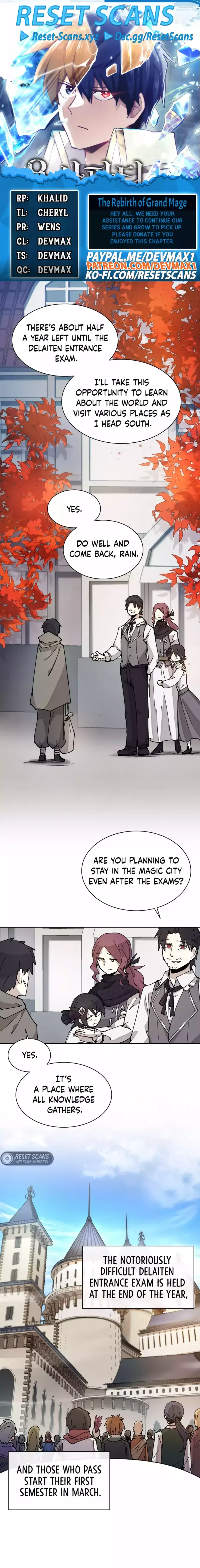 Read The Rebirth of the Hero’s Party’s Archmage Manga Online