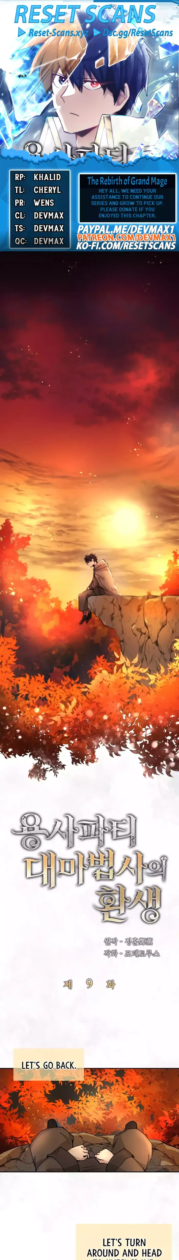 Read The Rebirth of the Hero’s Party’s Archmage Manga Online