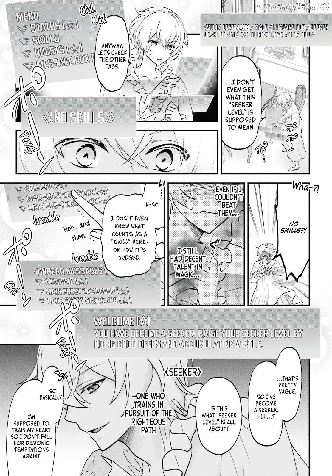 Read The Reborn Noble Levels up as a Saint Manga Online