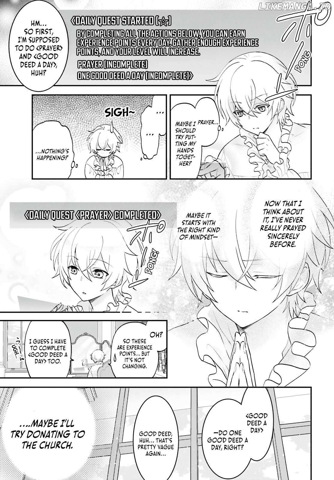 Read The Reborn Noble Levels up as a Saint Manga Online