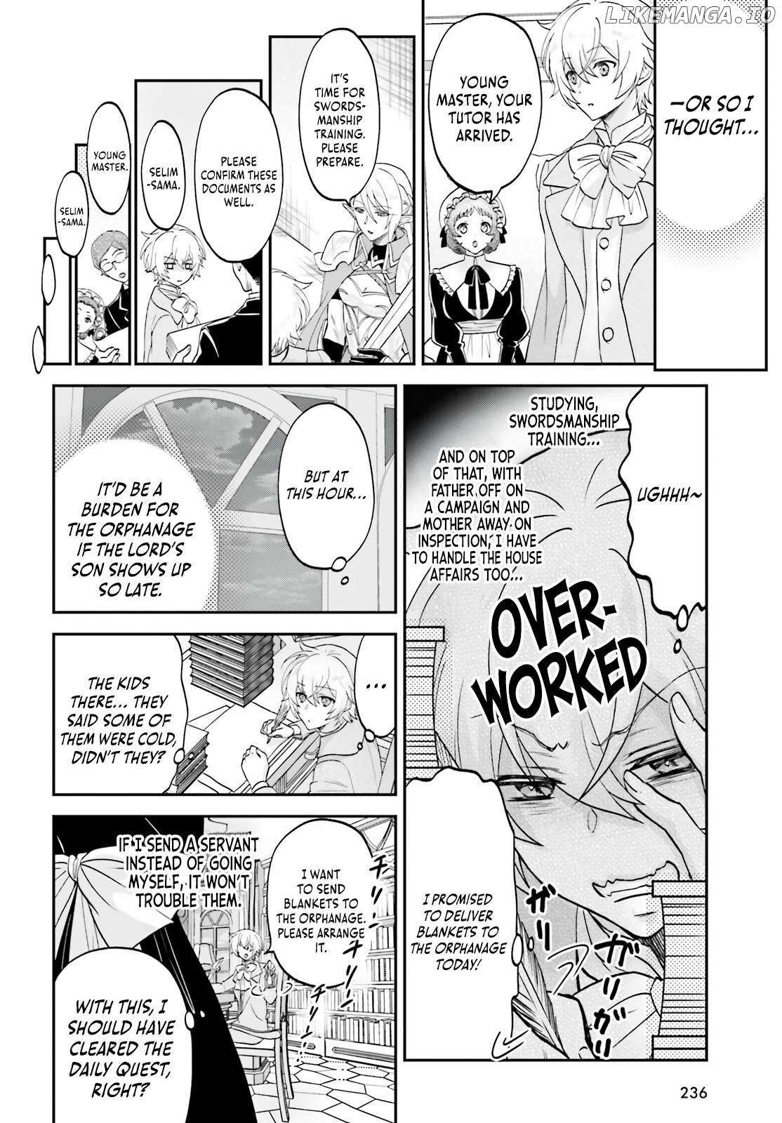 Read The Reborn Noble Levels up as a Saint Manga Online