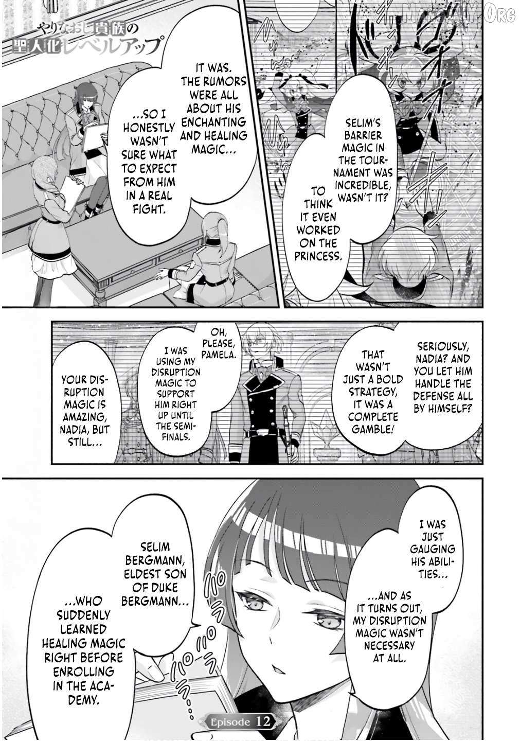 Read The Reborn Noble Levels up as a Saint Manga Online