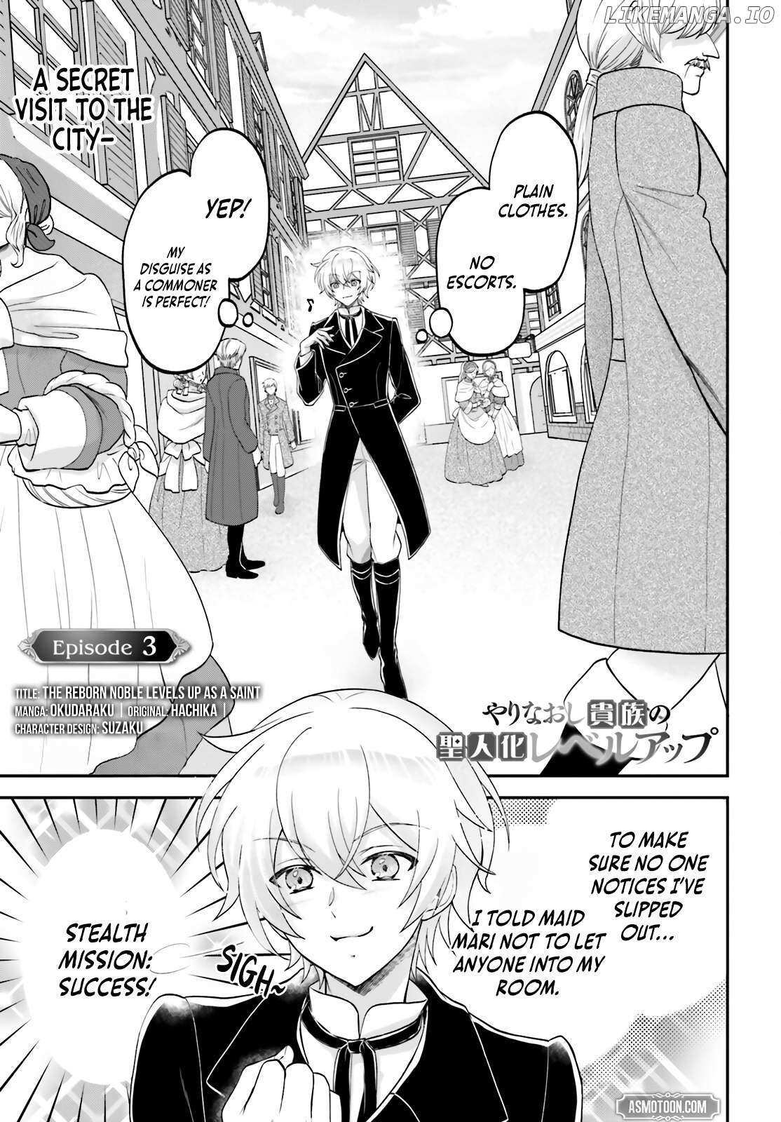 Read The Reborn Noble Levels up as a Saint Manga Online