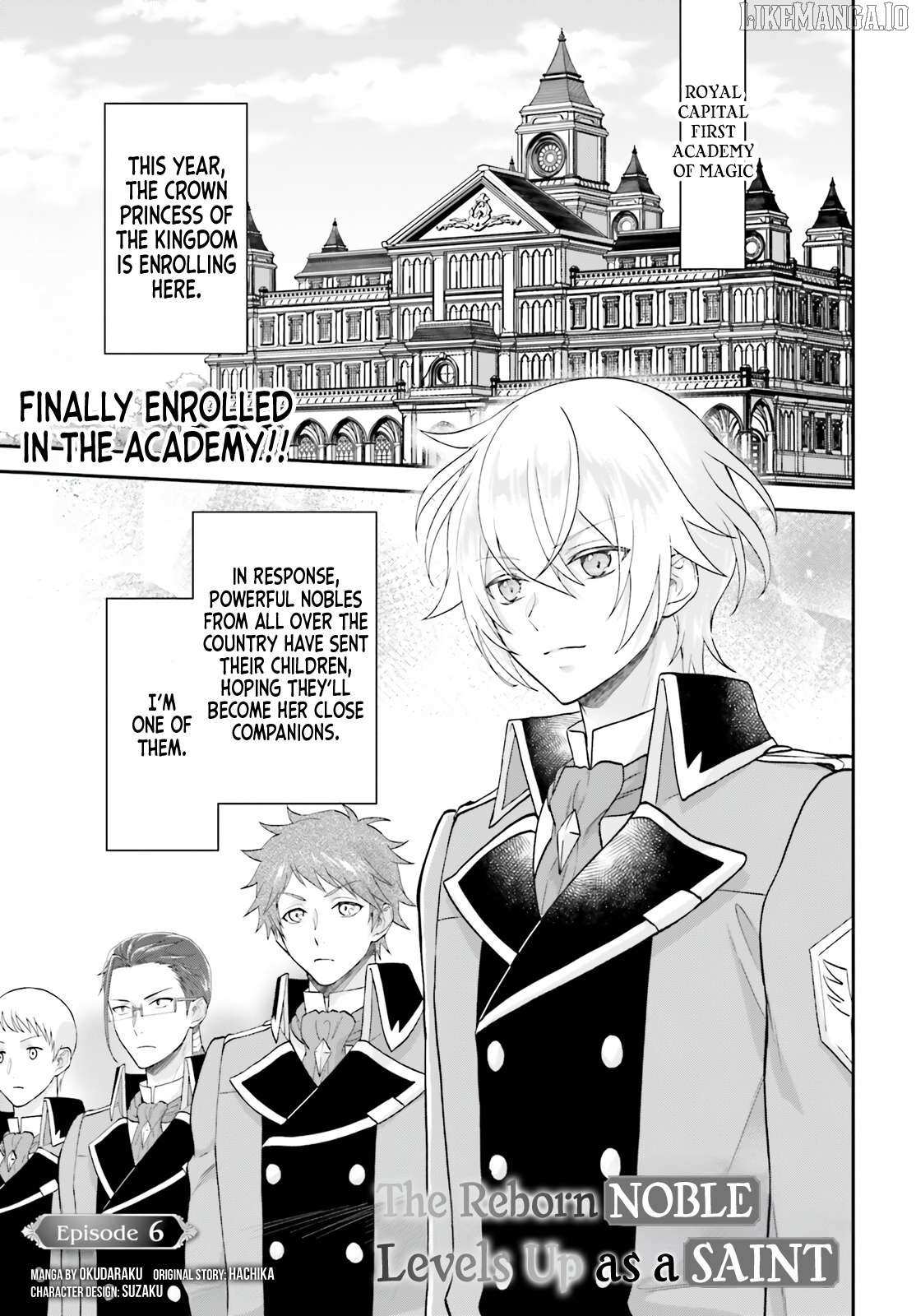 Read The Reborn Noble Levels up as a Saint Manga Online