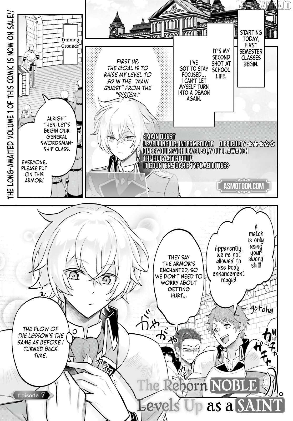 Read The Reborn Noble Levels up as a Saint Manga Online