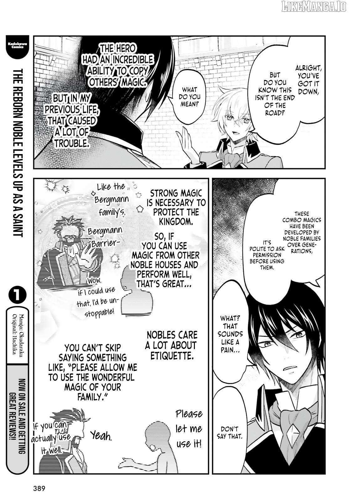 Read The Reborn Noble Levels up as a Saint Manga Online