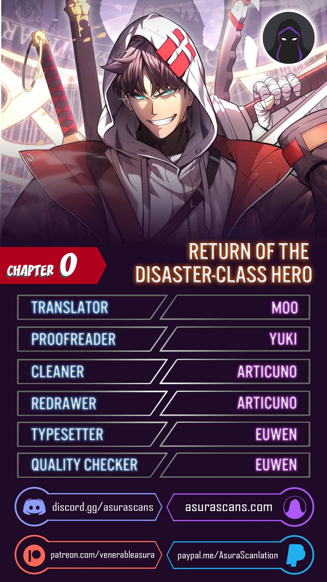 Read The Return of the Disaster-Class Hero Manga Online